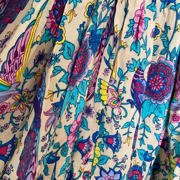 TRADED-Topshop Boho Mini Lovebird Dress - Picture 3 of 6